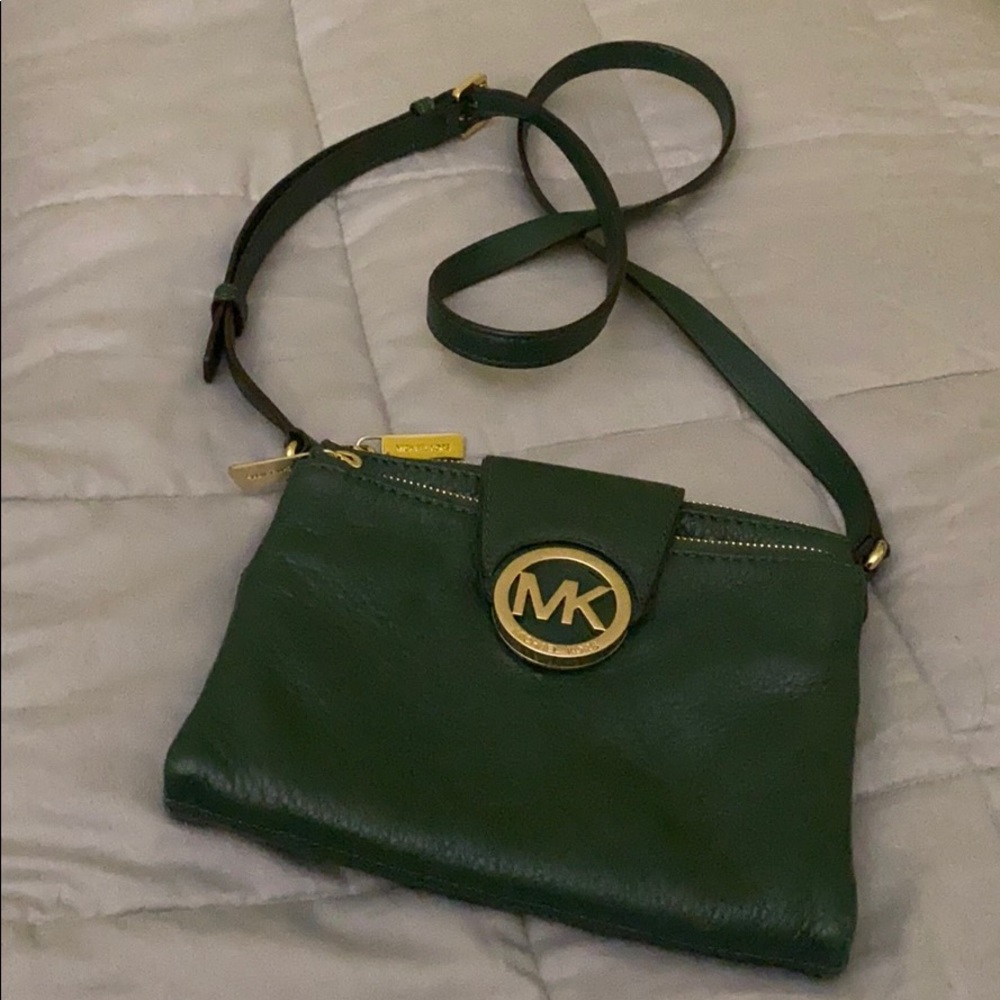 Green MK purse